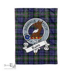 Baird Tartan Blanket Plaid Blanket Baird Modern Clan Badge Tartan Blanket - Scotstee Shop