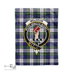 Plaid Blanket Meldrum Gordon Dress Clan Crest Badge Tartan Blanket Scottish Plaid Throw Blanket Tartan Plaid Fleece Blanket