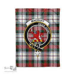 Plaid Blanket MacDuff Dress Modern Clan Crest Badge Tartan Blanket Scottish Plaid Throw Blanket Tartan Plaid Fleece Blanket
