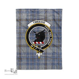 Plaid Blanket Tweedie Clan Crest Badge Tartan Blanket Scottish Plaid Throw Blanket Tartan Plaid Fleece Blanket