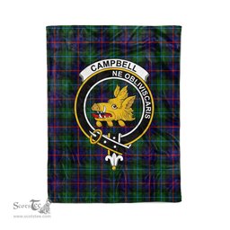 Plaid Blanket Campbell Of Cawdor Modern Clan Crest Badge Tartan Blanket Scottish Green Plaid Throw Blanket - Scotstee Shop