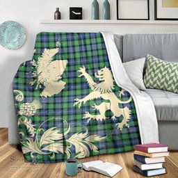Tartan Blanket Murray of Atholl Ancient Tartan Scotland Lion Thistle Map Plaid Blanket, tartan blanket, plaid blanket, red plaid blanket, buffalo plaid blanket, green plaid blanket, plaid fleece blanket, blue plaid blanket, red tartan blanket, tartan plaid blanket, black and white plaid blanket, christmas plaid blanket, orange plaid blanket, tartan plaid throw blanket, pink plaid blanket, brown plaid blanket, buffalo check blanket