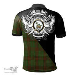 Scottish Maxwell Hunting Tartan Polo Shirt - Military Style Scottish Plaid Tartan Plaid