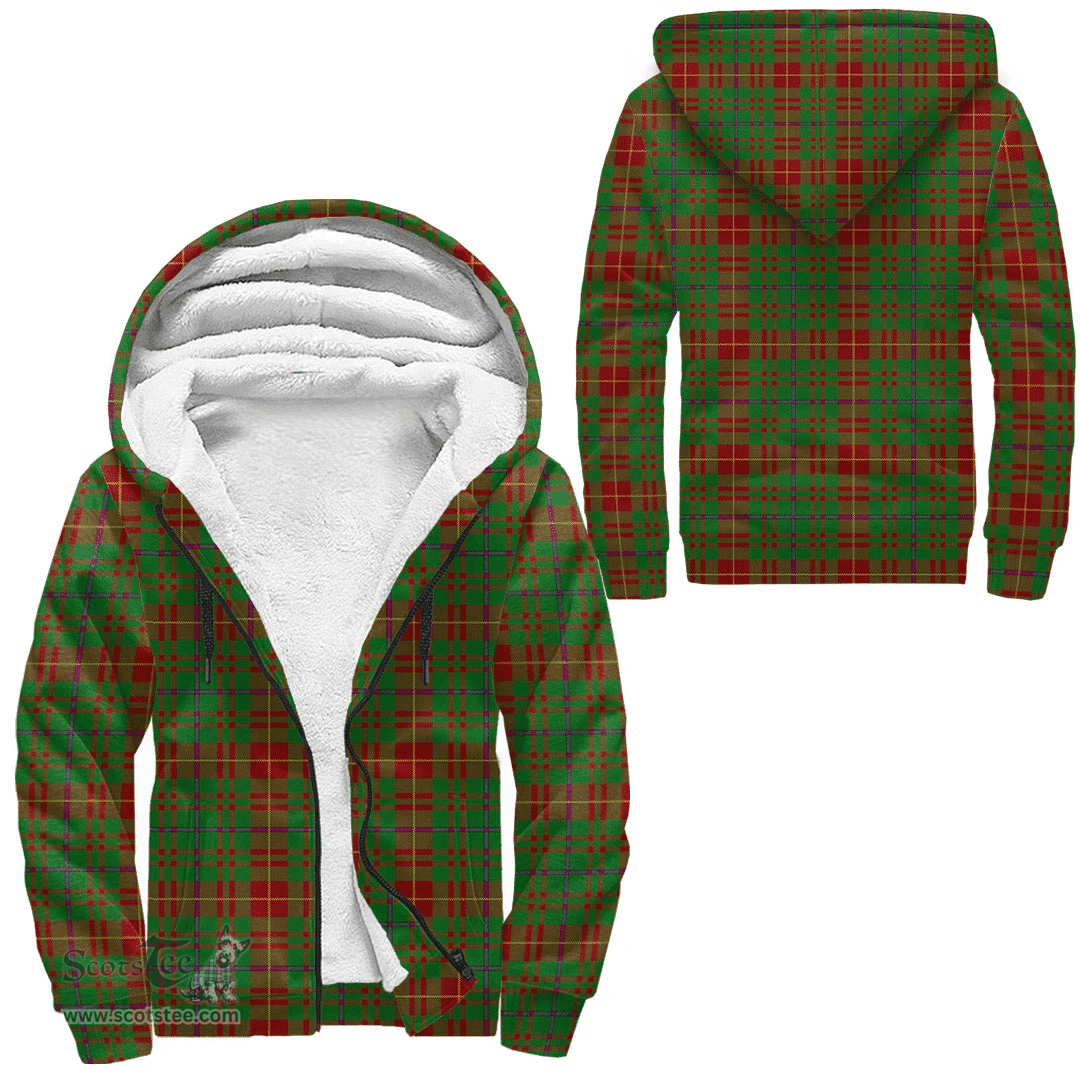 Scottish Fulton Clan Tartan Sherpa Hoodie - Scottish Plaid Hoodies Scottish Plaid Tartan Plaid - ScotsTee - scotstee.com