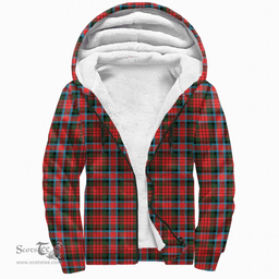 Scottish Macduff Modern Clan Tartan Sherpa Hoodie - Scottish Plaid Hoodies Scottish Plaid Tartan Plaid - ScotsTee - scotstee.com