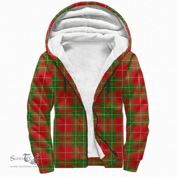 Scottish Burnett Ancient Clan Tartan Sherpa Hoodie - Scottish Plaid Hoodies Scottish Plaid Tartan Plaid - ScotsTee - scotstee.com