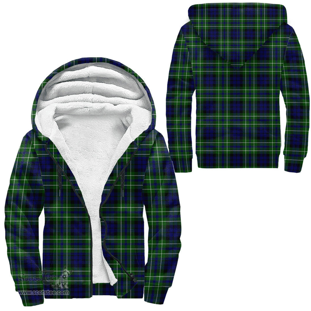 Scottish Macneil Of Colonsay Modern Clan Tartan Sherpa Hoodie - Scottish Plaid Hoodies Scottish Plaid Tartan Plaid - ScotsTee - scotstee.com