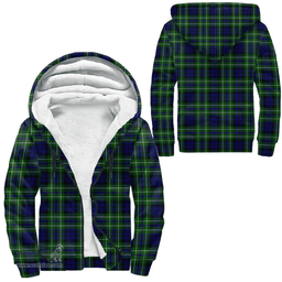Scottish Macneil Of Colonsay Modern Clan Tartan Sherpa Hoodie - Scottish Plaid Hoodies Scottish Plaid Tartan Plaid - ScotsTee - scotstee.com