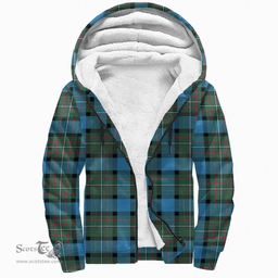 Scottish Fergusson Ancient Clan Tartan Sherpa Hoodie - Scottish Plaid Hoodies Scottish Plaid Tartan Plaid - ScotsTee - scotstee.com