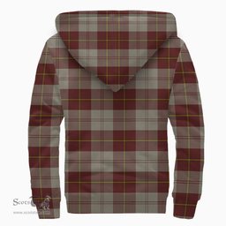 Scottish Cunningham Burgundy Dancers Clan Tartan Sherpa Hoodie - Scottish Plaid Hoodies Scottish Plaid Tartan Plaid - ScotsTee - scotstee.com