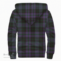 Scottish Clergy Green Clan Tartan Sherpa Hoodie - Scottish Plaid Hoodies Scottish Plaid Tartan Plaid - ScotsTee - scotstee.com