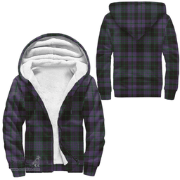 Scottish Clergy Green Clan Tartan Sherpa Hoodie - Scottish Plaid Hoodies Scottish Plaid Tartan Plaid - ScotsTee - scotstee.com