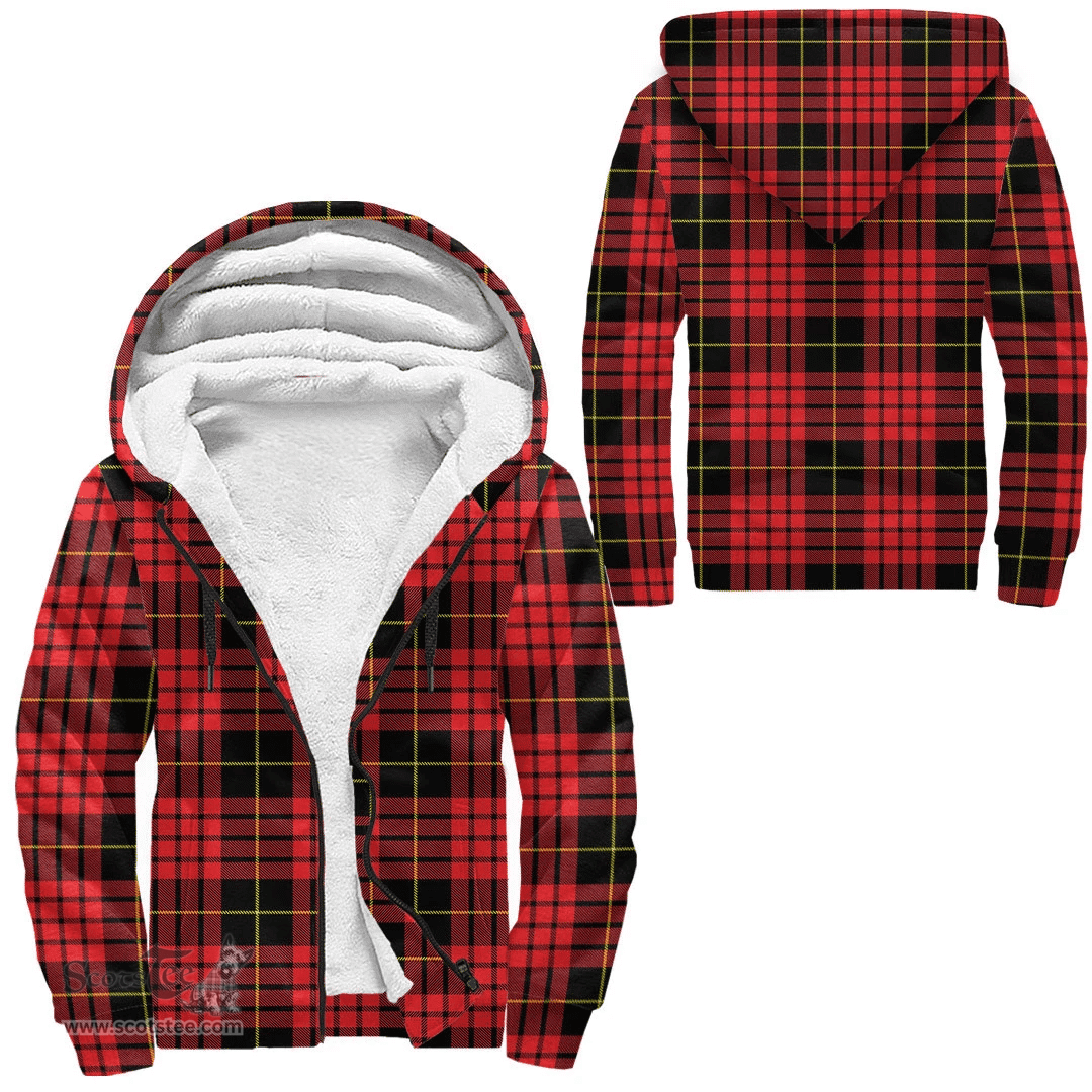 Scottish Macqueen Modern Clan Tartan Sherpa Hoodie - Scottish Plaid Hoodies Scottish Plaid Tartan Plaid - ScotsTee - scotstee.com