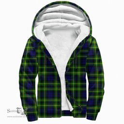 Scottish Campbell Of Breadalbane Modern Clan Tartan Sherpa Hoodie - Scottish Plaid Hoodies Scottish Plaid Tartan Plaid - ScotsTee - scotstee.com