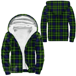 Scottish Campbell Of Breadalbane Modern Clan Tartan Sherpa Hoodie - Scottish Plaid Hoodies Scottish Plaid Tartan Plaid - ScotsTee - scotstee.com