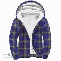 Scottish Kinnaird Clan Tartan Sherpa Hoodie - Scottish Plaid Hoodies Scottish Plaid Tartan Plaid - ScotsTee - scotstee.com