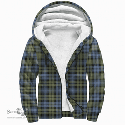 Scottish Campbell Faded Clan Tartan Sherpa Hoodie - Scottish Plaid Hoodies Scottish Plaid Tartan Plaid - ScotsTee - scotstee.com