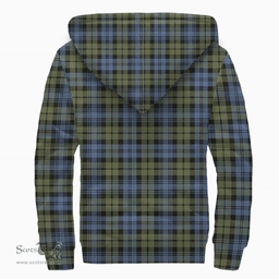 Scottish Campbell Faded Clan Tartan Sherpa Hoodie - Scottish Plaid Hoodies Scottish Plaid Tartan Plaid - ScotsTee - scotstee.com