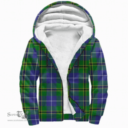 Scottish Turnbull Hunting Clan Tartan Sherpa Hoodie - Scottish Plaid Hoodies Scottish Plaid Tartan Plaid - ScotsTee - scotstee.com