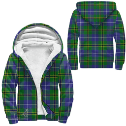 Scottish Turnbull Hunting Clan Tartan Sherpa Hoodie - Scottish Plaid Hoodies Scottish Plaid Tartan Plaid - ScotsTee - scotstee.com