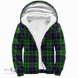Scottish Leslie Hunting Clan Tartan Sherpa Hoodie - Scottish Plaid Hoodies Scottish Plaid Tartan Plaid - ScotsTee - scotstee.com