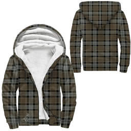 Scottish Graham Of Menteith Weathered Clan Tartan Sherpa Hoodie - Scottish Plaid Hoodies Scottish Plaid Tartan Plaid - ScotsTee - scotstee.com