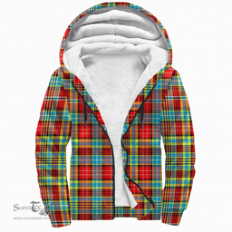 Scottish Ogilvie Clan Tartan Sherpa Hoodie - Scottish Plaid Hoodies Scottish Plaid Tartan Plaid - ScotsTee - scotstee.com