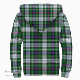 Scottish Mackenzie Dress Modern Clan Tartan Sherpa Hoodie - Scottish Plaid Hoodies Scottish Plaid Tartan Plaid - ScotsTee - scotstee.com