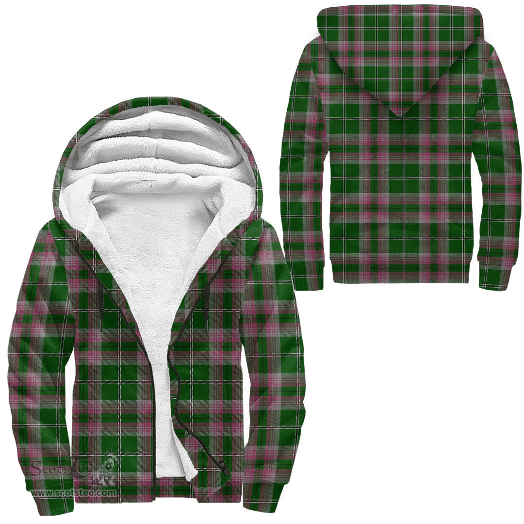 Scottish Gray Hunting Clan Tartan Sherpa Hoodie - Scottish Plaid Hoodies Scottish Plaid Tartan Plaid - ScotsTee - scotstee.com