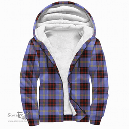 Scottish Rutherford Clan Tartan Sherpa Hoodie - Scottish Plaid Hoodies Scottish Plaid Tartan Plaid - ScotsTee - scotstee.com