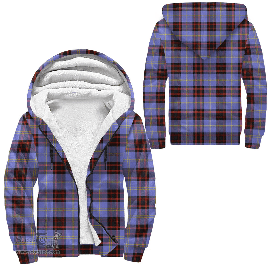 Scottish Rutherford Clan Tartan Sherpa Hoodie - Scottish Plaid Hoodies Scottish Plaid Tartan Plaid - ScotsTee - scotstee.com