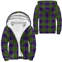 Scottish Ayrshire District Clan Tartan Sherpa Hoodie - Scottish Plaid Hoodies Scottish Plaid Tartan Plaid - ScotsTee - scotstee.com