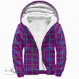 Scottish Jackson Clan Tartan Sherpa Hoodie - Scottish Plaid Hoodies Scottish Plaid Tartan Plaid - ScotsTee - scotstee.com