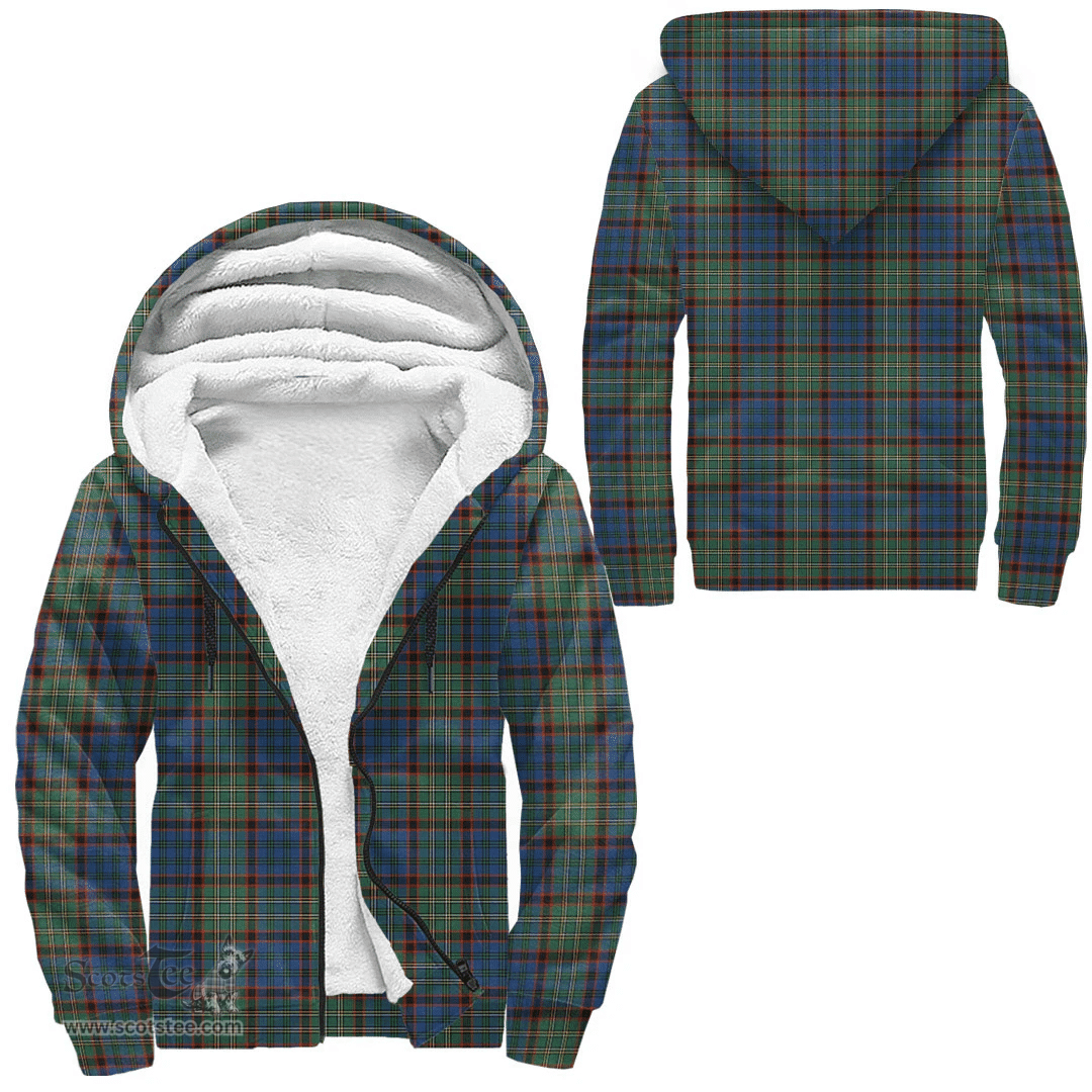 Scottish Nicolson Hunting Ancient Clan Tartan Sherpa Hoodie - Scottish Plaid Hoodies Scottish Plaid Tartan Plaid - ScotsTee - scotstee.com