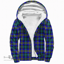 Scottish Weir Modern Clan Tartan Sherpa Hoodie - Scottish Plaid Hoodies Scottish Plaid Tartan Plaid - ScotsTee - scotstee.com