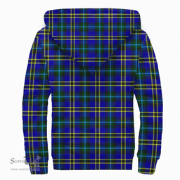 Scottish Weir Modern Clan Tartan Sherpa Hoodie - Scottish Plaid Hoodies Scottish Plaid Tartan Plaid - ScotsTee - scotstee.com