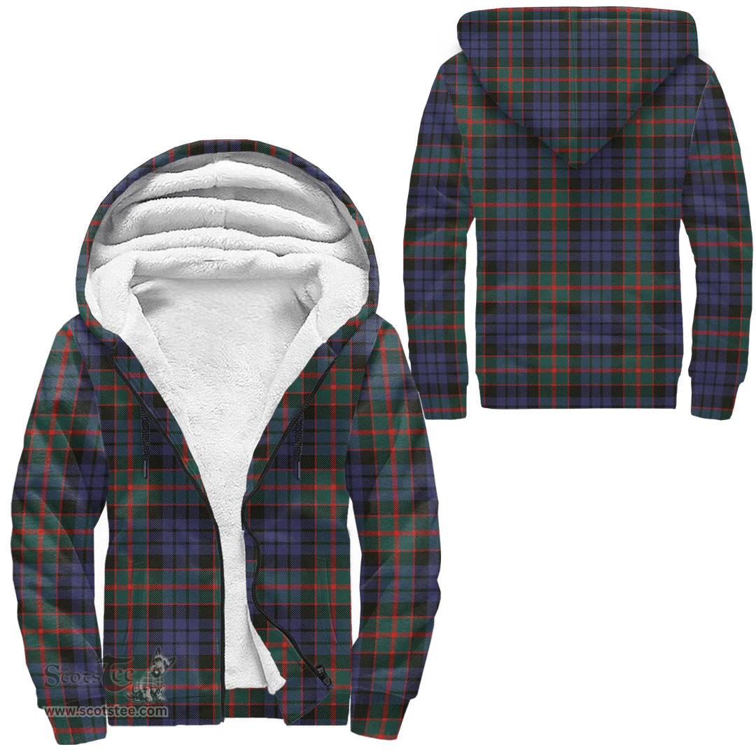Scottish Fletcher Of Dunans Clan Tartan Sherpa Hoodie - Scottish Plaid Hoodies Scottish Plaid Tartan Plaid - ScotsTee - scotstee.com