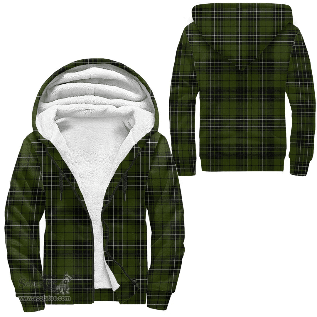 Scottish Maclean Hunting Clan Tartan Sherpa Hoodie - Scottish Plaid Hoodies Scottish Plaid Tartan Plaid - ScotsTee - scotstee.com
