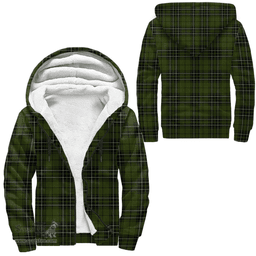 Scottish Maclean Hunting Clan Tartan Sherpa Hoodie - Scottish Plaid Hoodies Scottish Plaid Tartan Plaid - ScotsTee - scotstee.com