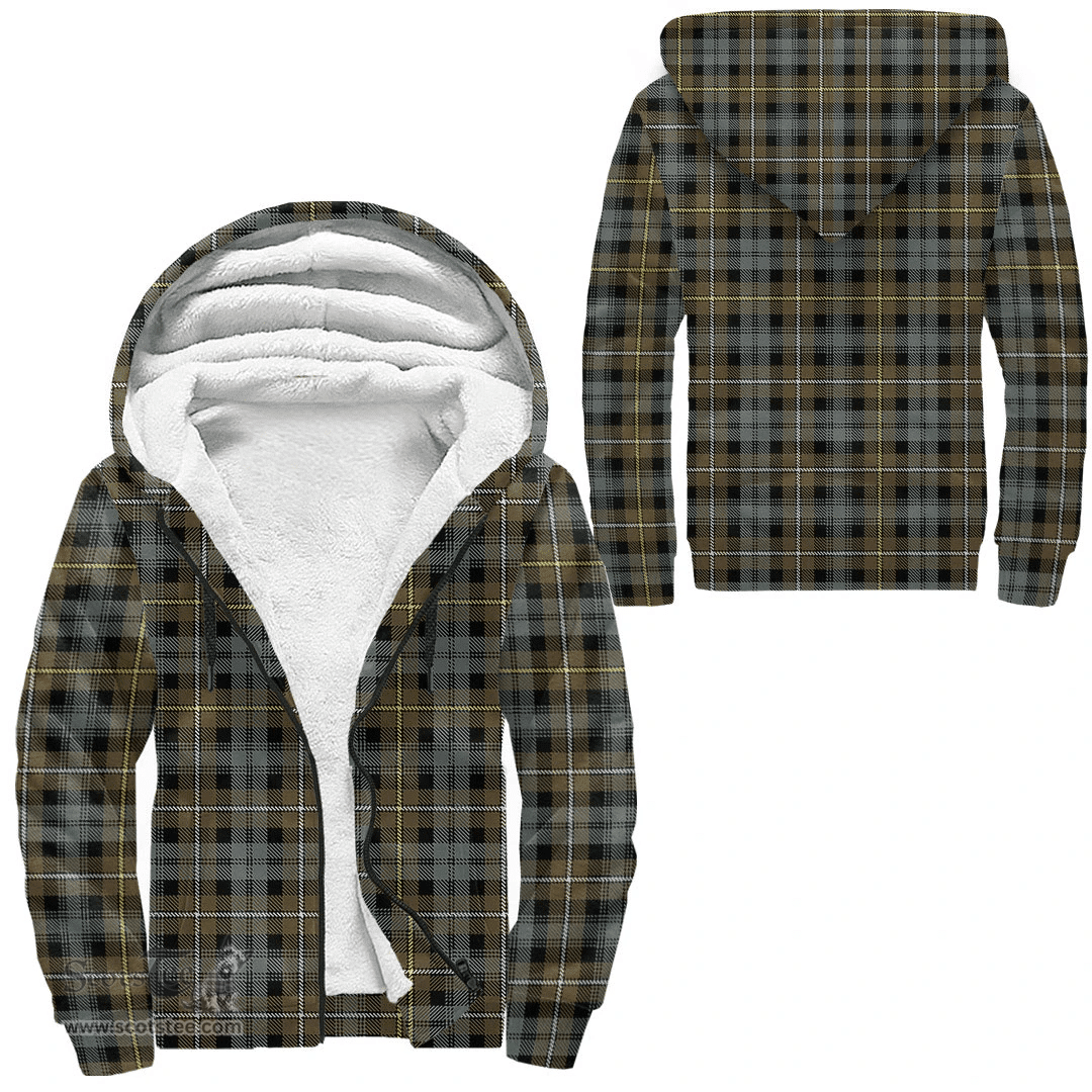 Scottish Campbell Argyll Weathered Clan Tartan Sherpa Hoodie - Scottish Plaid Hoodies Scottish Plaid Tartan Plaid - ScotsTee - scotstee.com