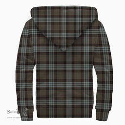 Scottish Stewart Old Weathered Clan Tartan Sherpa Hoodie - Scottish Plaid Hoodies Scottish Plaid Tartan Plaid - ScotsTee - scotstee.com