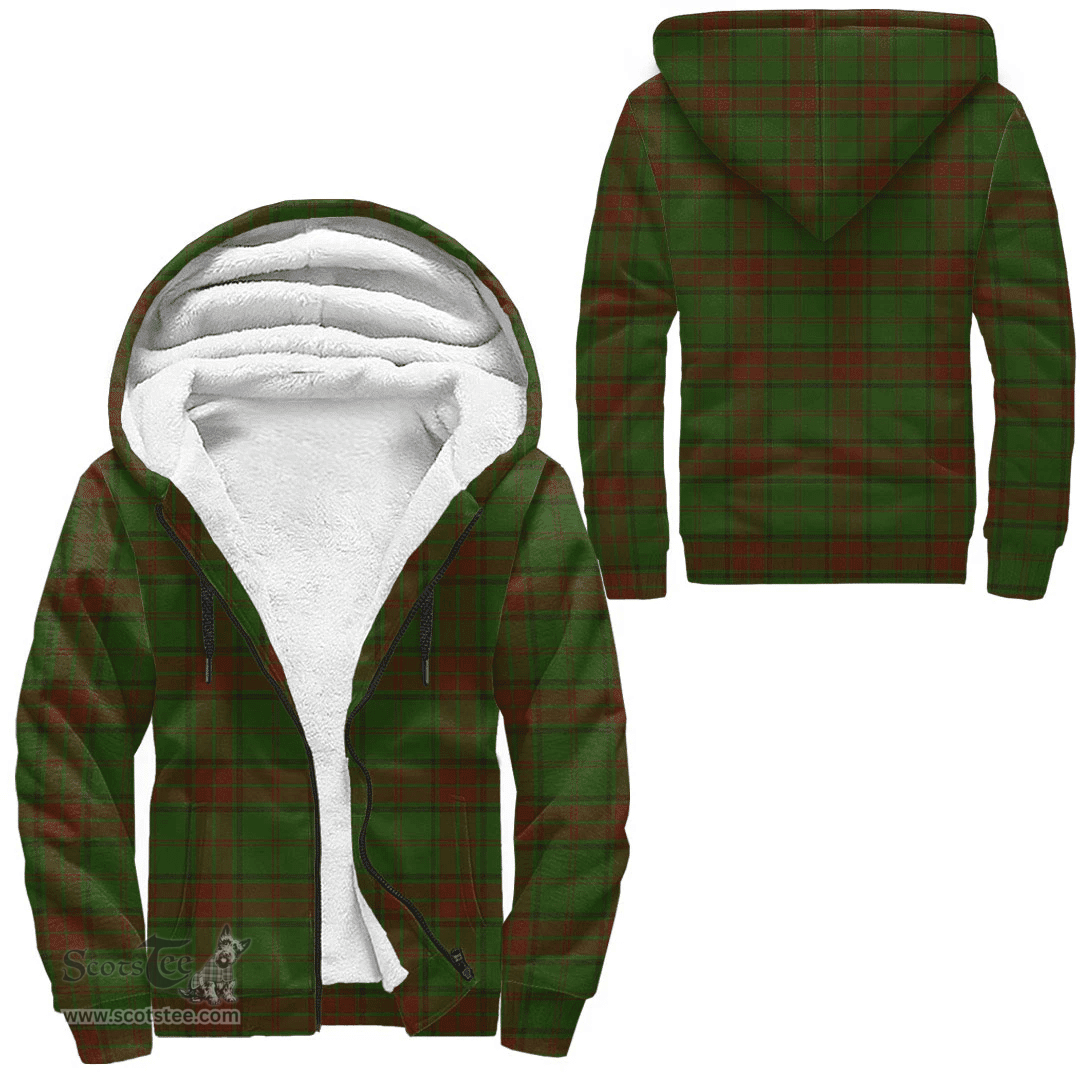 Scottish Maxwell Hunting Clan Tartan Sherpa Hoodie - Scottish Plaid Hoodies Scottish Plaid Tartan Plaid - ScotsTee - scotstee.com