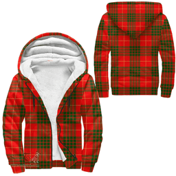 Scottish Cameron Modern Clan Tartan Sherpa Hoodie - Scottish Plaid Hoodies Scottish Plaid Tartan Plaid - ScotsTee - scotstee.com