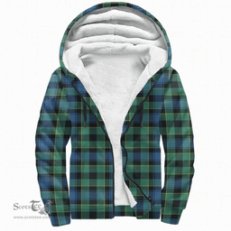 Scottish Mouat Clan Tartan Sherpa Hoodie - Scottish Plaid Hoodies Scottish Plaid Tartan Plaid - ScotsTee - scotstee.com