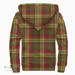 Scottish Macmillan Old Weathered Clan Tartan Sherpa Hoodie - Scottish Plaid Hoodies Scottish Plaid Tartan Plaid - ScotsTee - scotstee.com