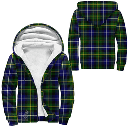 Scottish Macneill Of Barra Modern Clan Tartan Sherpa Hoodie - Scottish Plaid Hoodies Scottish Plaid Tartan Plaid - ScotsTee - scotstee.com