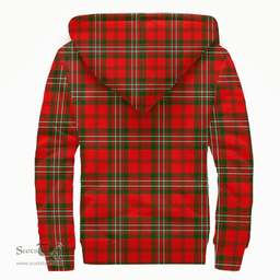 Scottish Scott Modern Clan Tartan Sherpa Hoodie - Scottish Plaid Hoodies Scottish Plaid Tartan Plaid - ScotsTee - scotstee.com
