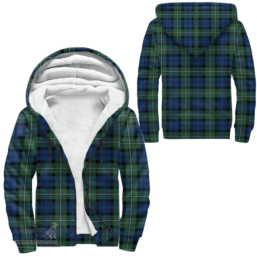 Scottish Forbes Ancient Clan Tartan Sherpa Hoodie - Scottish Plaid Hoodies Scottish Plaid Tartan Plaid - ScotsTee - scotstee.com