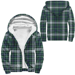Scottish Mackenzie Dress Ancient Clan Tartan Sherpa Hoodie - Scottish Plaid Hoodies Scottish Plaid Tartan Plaid - ScotsTee - scotstee.com