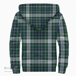 Scottish Mackenzie Dress Ancient Clan Tartan Sherpa Hoodie - Scottish Plaid Hoodies Scottish Plaid Tartan Plaid - ScotsTee - scotstee.com